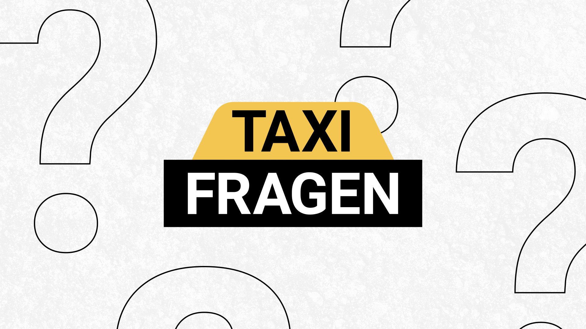 Taxi Fragen Webserie